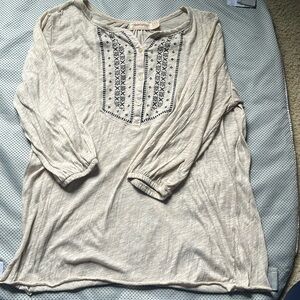 Beige blouse